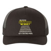 Come To The Math Side We Have Pi Math Gift Pi Day Teacher Yupoong Adult 5-Panel Trucker Hat