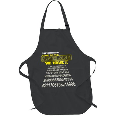 Come To The Math Side We Have Pi Math Gift Pi Day Teacher Apron