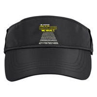 Come To The Math Side We Have Pi Math Gift Pi Day Teacher Adult Drive Performance Visor