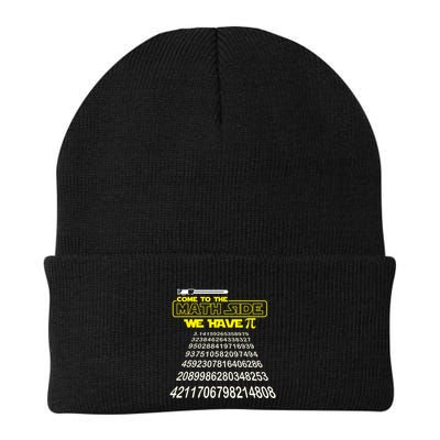 Come To The Math Side We Have Pi Math Gift Pi Day Teacher Beanie