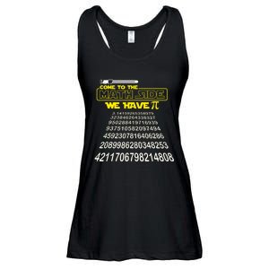 Come To The Math Side We Have Pi Math Gift Pi Day Teacher Ladies Essential Flowy Tank