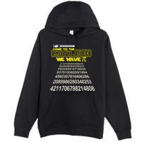 Come To The Math Side We Have Pi Math Gift Pi Day Teacher Premium Pullover Hoodie