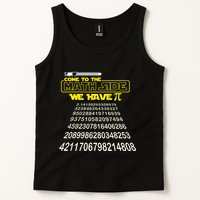 Come To The Math Side We Have Pi Math Gift Pi Day Teacher Tank Top