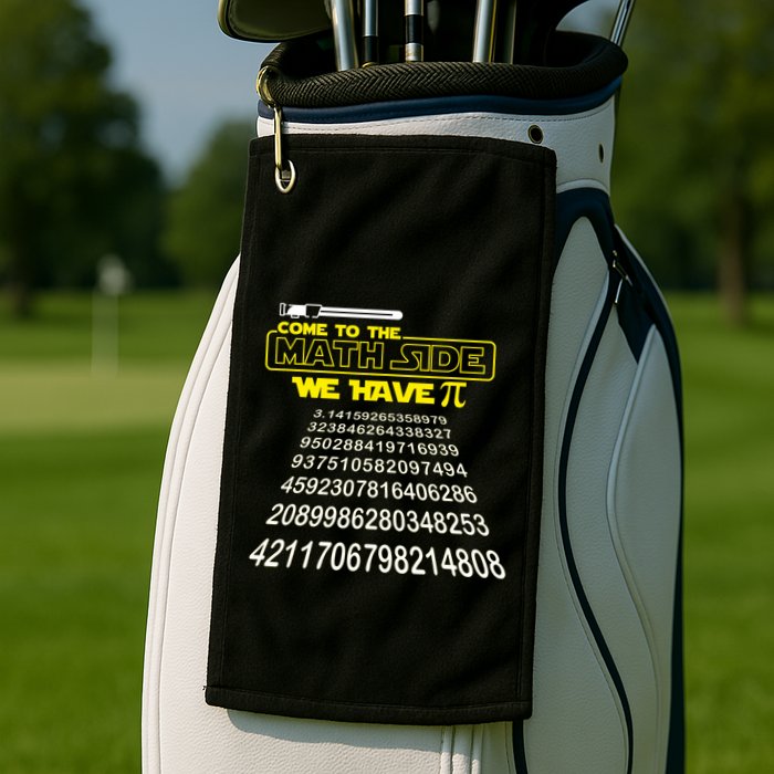 Come To The Math Side We Have Pi Math Gift Pi Day Teacher Golf Towel