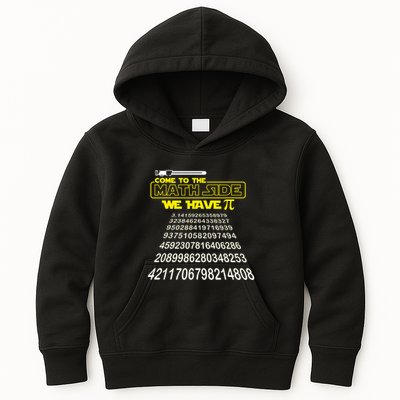 Come To The Math Side We Have Pi Math Gift Pi Day Teacher Kids Hoodie