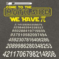 Come To The Math Side We Have Pi Math Gift Pi Day Teacher Cotton Canvas Backpack