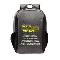 Come To The Math Side We Have Pi Math Gift Pi Day Teacher Vector Backpack
