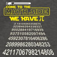 Come To The Math Side We Have Pi Math Gift Pi Day Teacher Vector Backpack