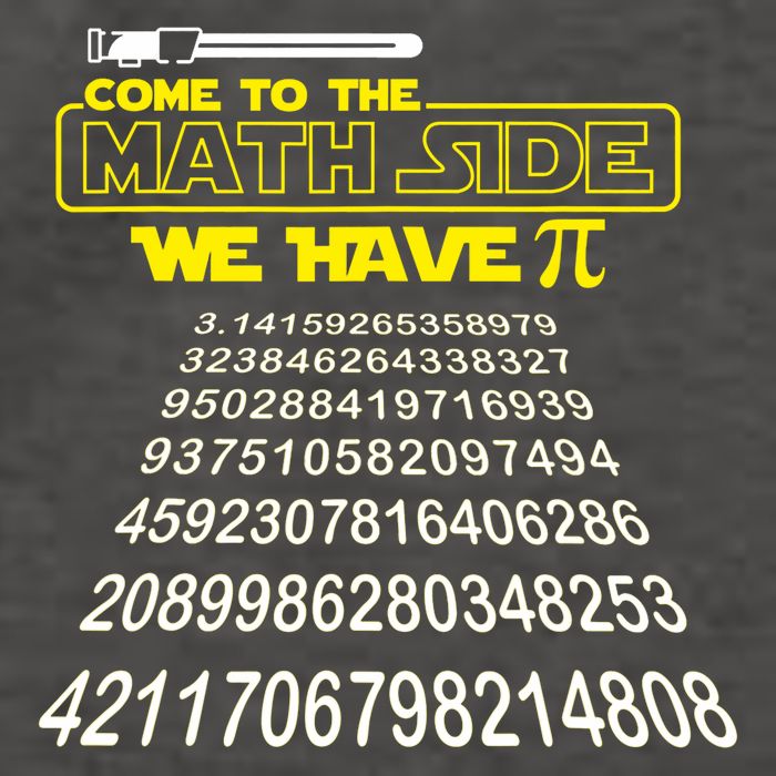 Come To The Math Side We Have Pi Math Gift Pi Day Teacher Vector Backpack