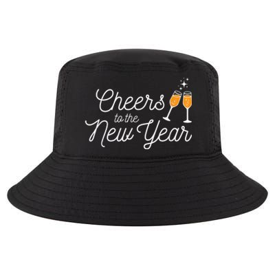 Cheers To The New Year New Years Cool Comfort Performance Bucket Hat