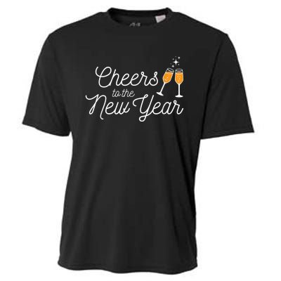 Cheers To The New Year New Years Cooling Performance Crew T-Shirt