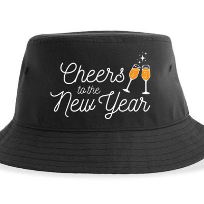 Cheers To The New Year New Years Sustainable Bucket Hat