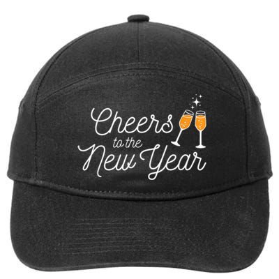 Cheers To The New Year New Years 7-Panel Snapback Hat