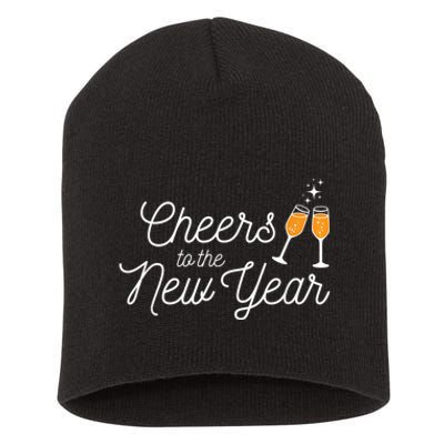 Cheers To The New Year New Years Short Acrylic Beanie