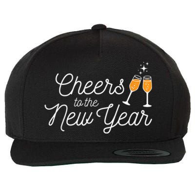 Cheers To The New Year New Years Wool Snapback Cap