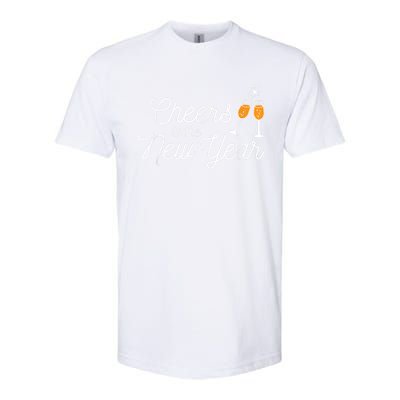 Cheers To The New Year New Years Softstyle CVC T-Shirt