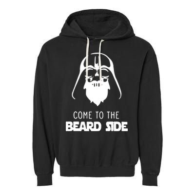 Come To The Beard Side Garment-Dyed Fleece Hoodie