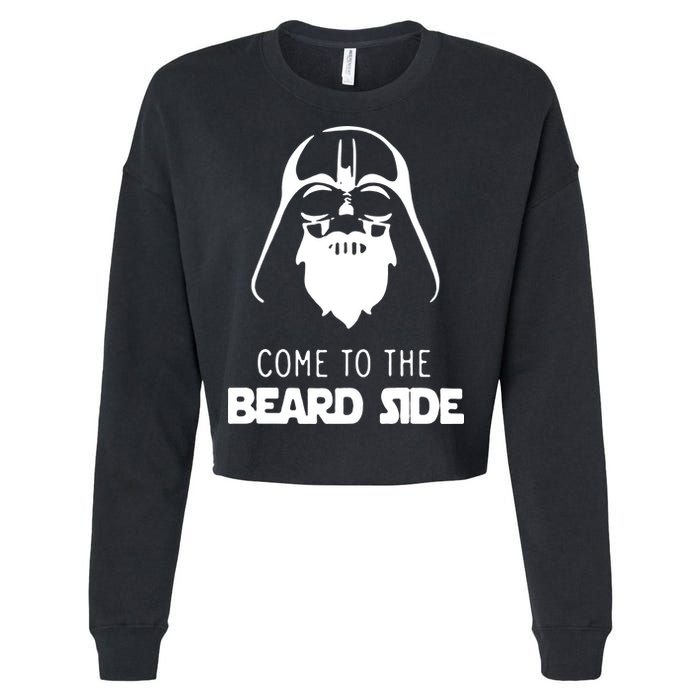 Come To The Beard Side Cropped Pullover Crew