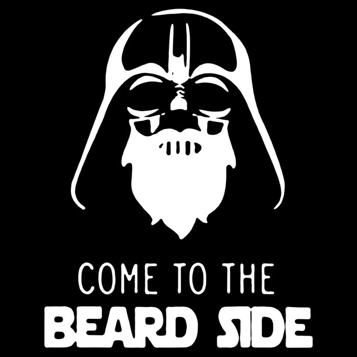 Come To The Beard Side Cropped Pullover Crew