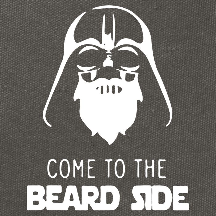 Come To The Beard Side Cotton Canvas Backpack