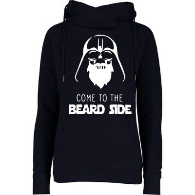 Come To The Beard Side Womens Funnel Neck Pullover Hood