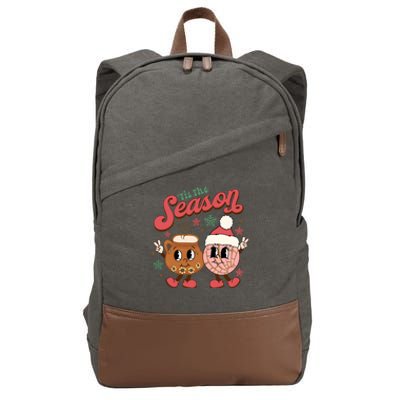 Christmas Tis The Season Mexican Christmas Spanish Christmas Cotton Canvas Backpack