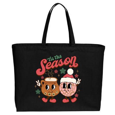 Christmas Tis The Season Mexican Christmas Spanish Christmas Cotton Canvas Jumbo Tote