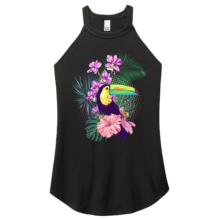 Cute Tropical Toucan Bird Women's Perfect Tri Rocker Tank