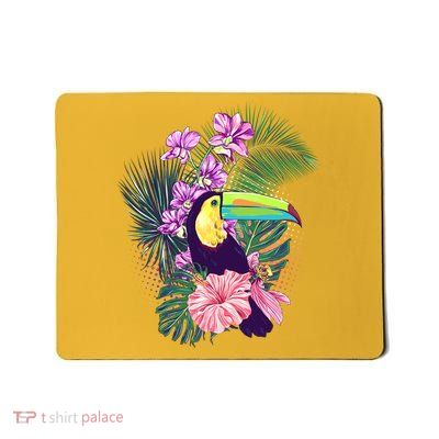 Cute Tropical Toucan Bird Mousepad