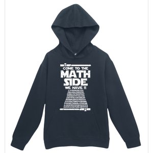 Come To The Math Side We Have Pi Gift 3 14 Day Math Geek Gift Urban Pullover Hoodie