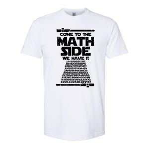 Come To The Math Side We Have Pi Gift 3 14 Day Math Geek Gift Softstyle CVC T-Shirt