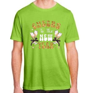 Cheers To The New Year 2024 Champagne Happy New Year 2024  Adult ChromaSoft Performance T-Shirt