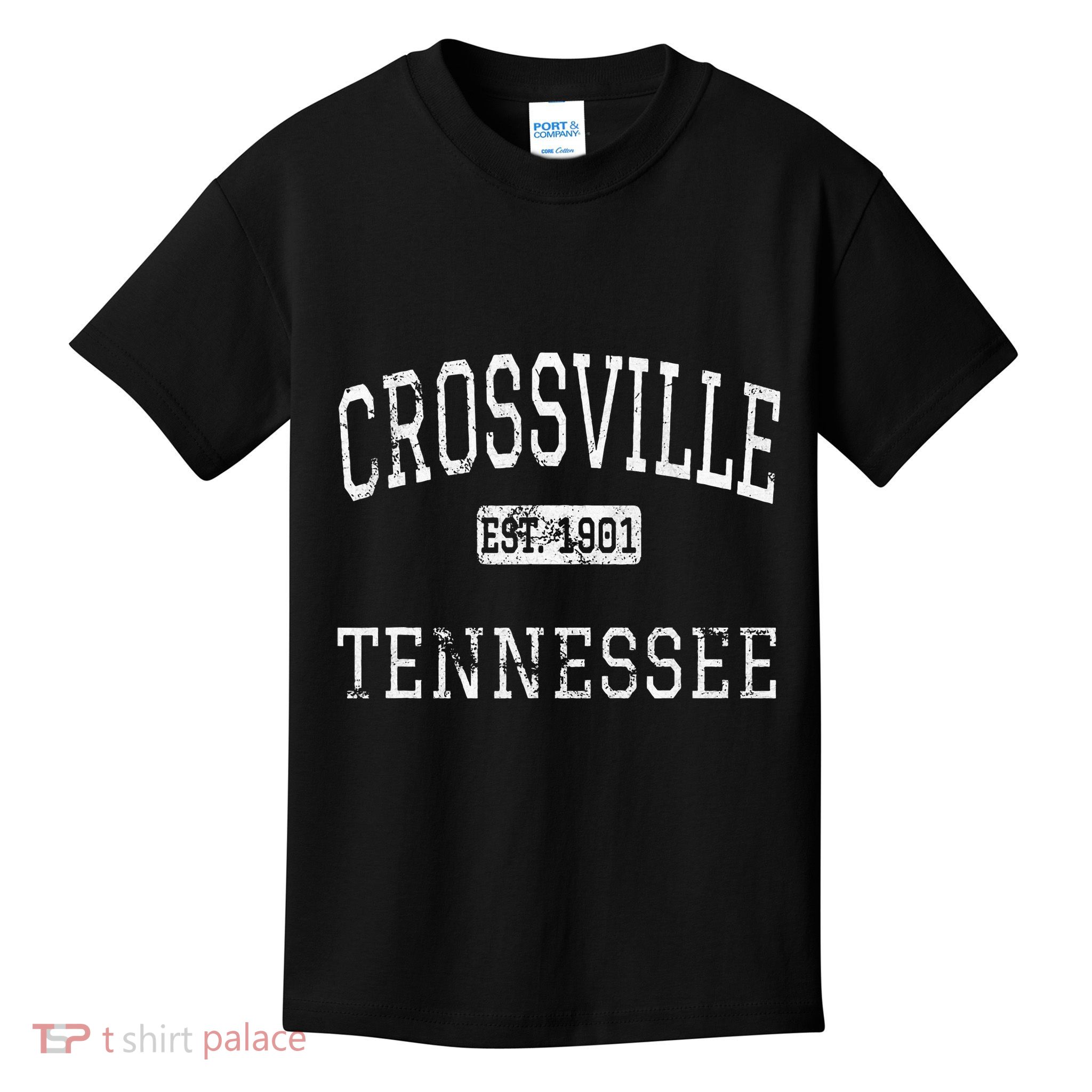Crossville Tennessee Tn Vintage Kids T-Shirt
