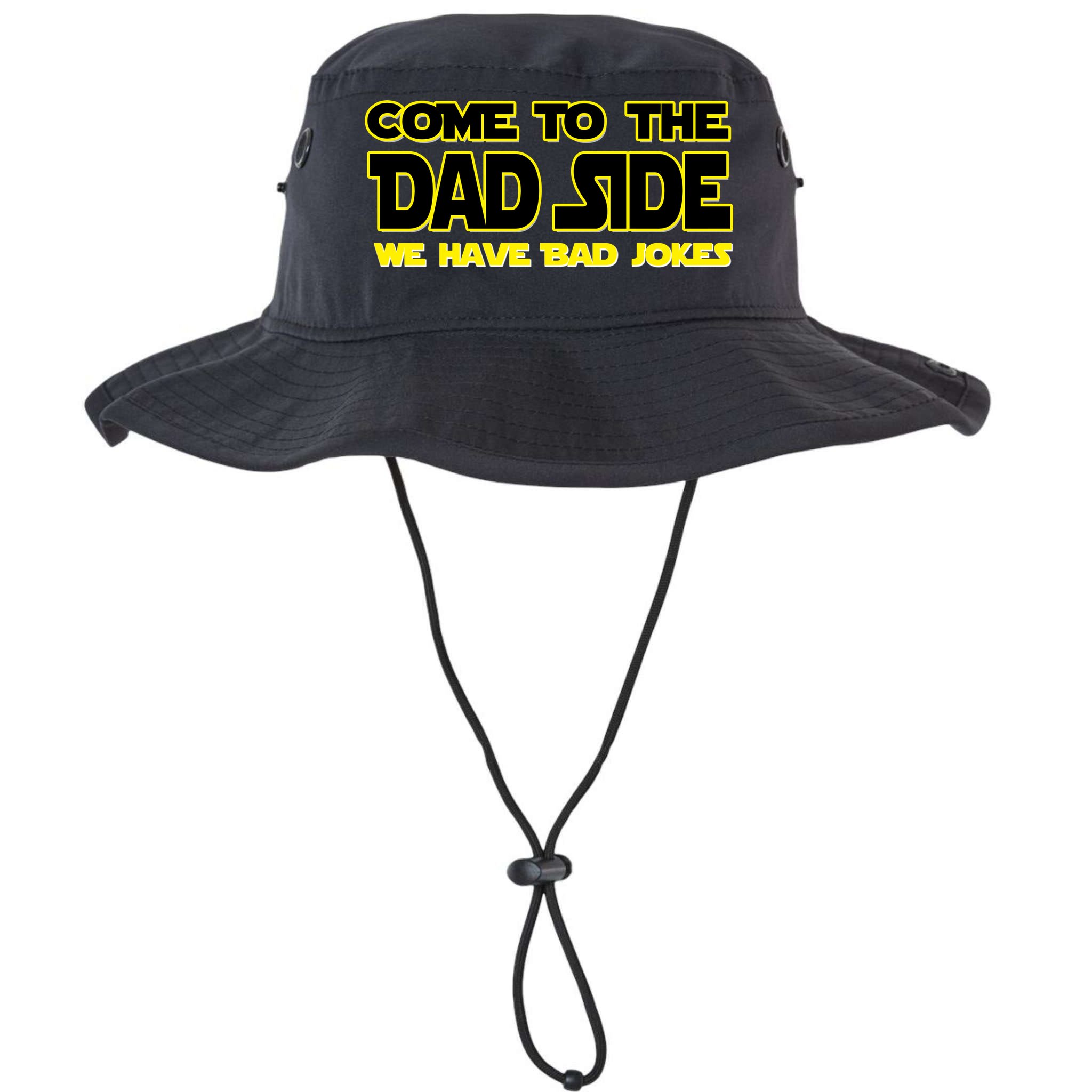 Come To The Dad Side We Have Bad Jokes Bucket Hat
