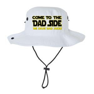 Come To The Dad Side We Have Bad Jokes Legacy Cool Fit Booney Bucket Hat