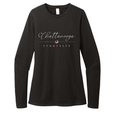 Chattanooga Tennessee Tn On Chattanooga Womens CVC Long Sleeve Shirt