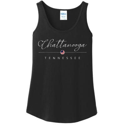 Chattanooga Tennessee Tn On Chattanooga Ladies Essential Tank