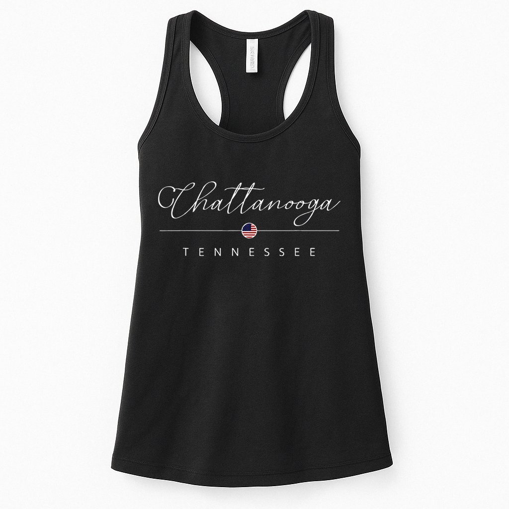 Chattanooga Tennessee Tn On Chattanooga Womens Tank Top