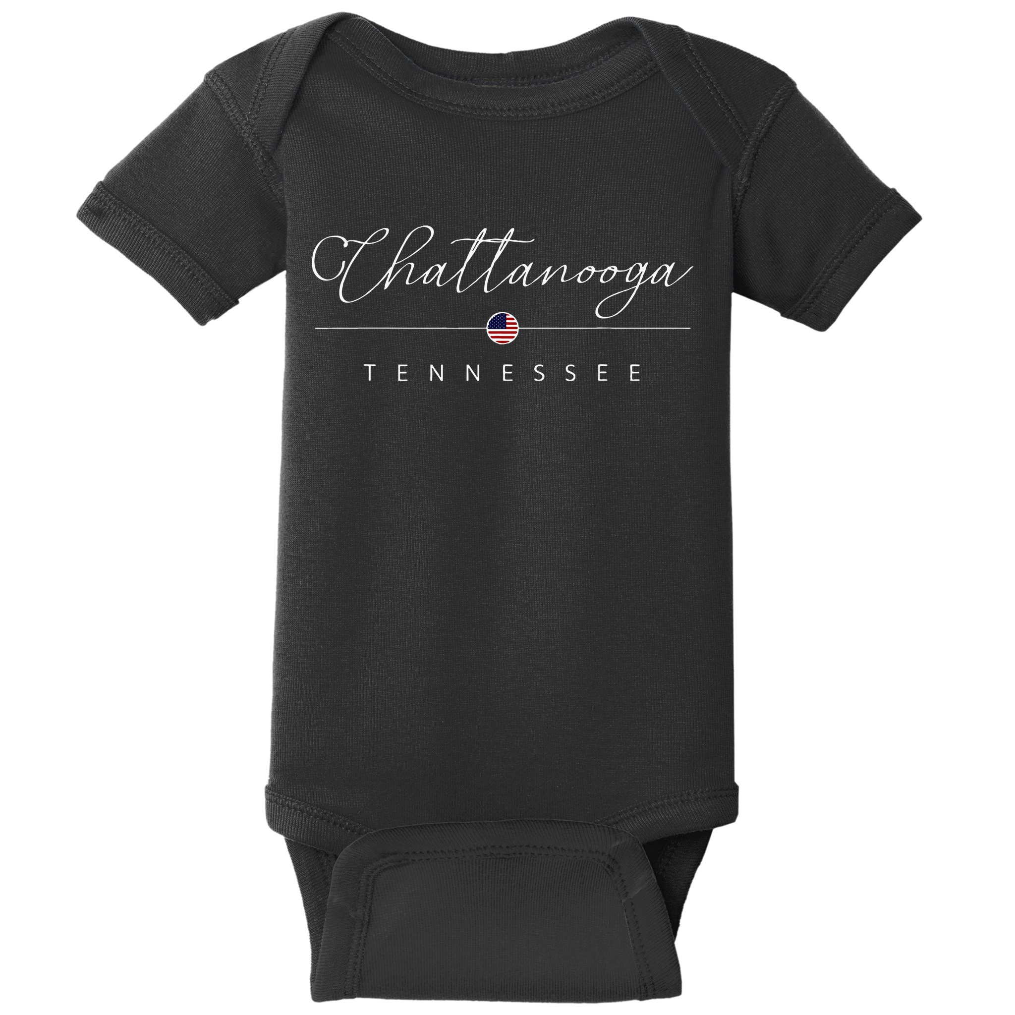 Chattanooga Tennessee Tn On Chattanooga Baby Bodysuit