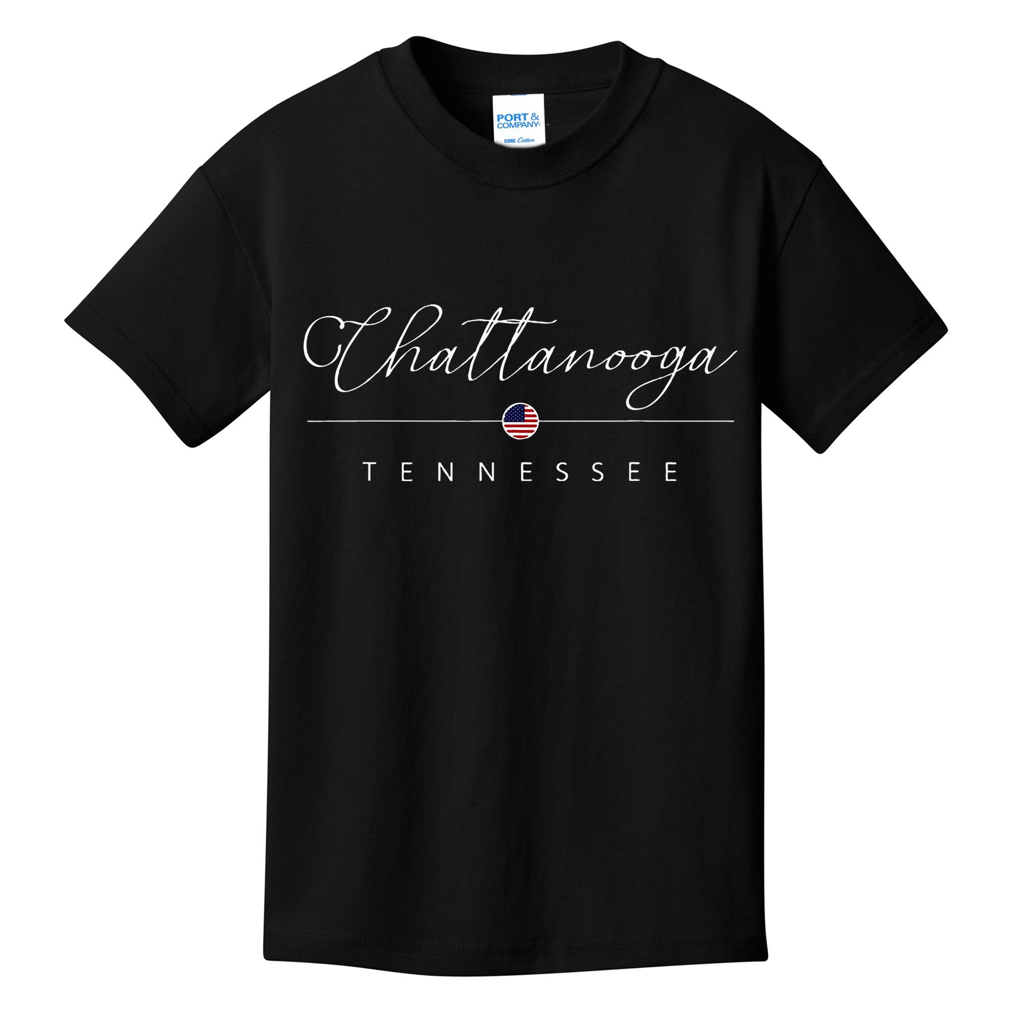 Chattanooga Tennessee Tn On Chattanooga Kids T-Shirt