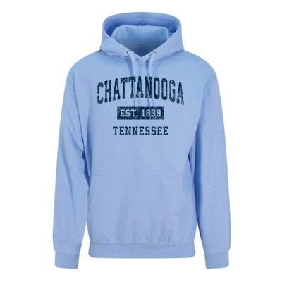 Chattanooga Tennessee Tn Vintage Sports Unisex Surf Hoodie