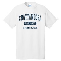 Chattanooga Tennessee Tn Vintage Sports Tall T-Shirt