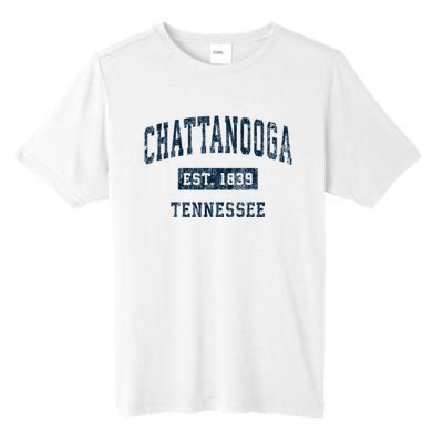 Chattanooga Tennessee Tn Vintage Sports Tall Fusion ChromaSoft Performance T-Shirt