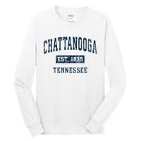 Chattanooga Tennessee Tn Vintage Sports Tall Long Sleeve T-Shirt