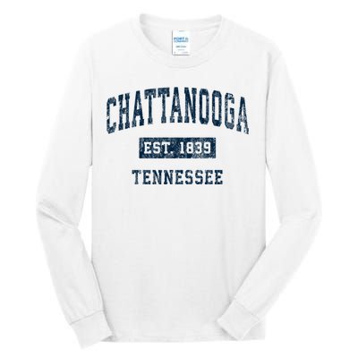 Chattanooga Tennessee Tn Vintage Sports Tall Long Sleeve T-Shirt