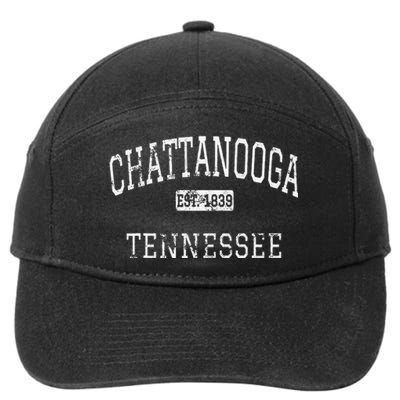 Chattanooga Tennessee TN Vintage 7-Panel Snapback Hat