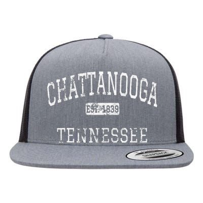 Chattanooga Tennessee TN Vintage Flat Bill Trucker Hat