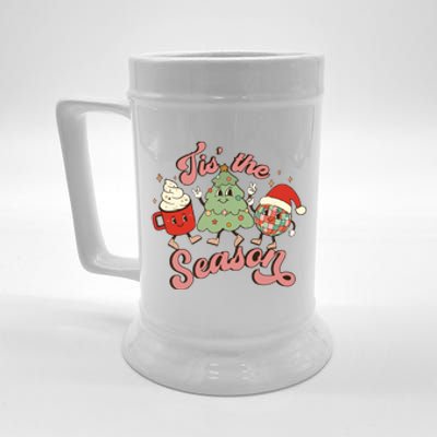 Christmas Tis The Season Beer Stein