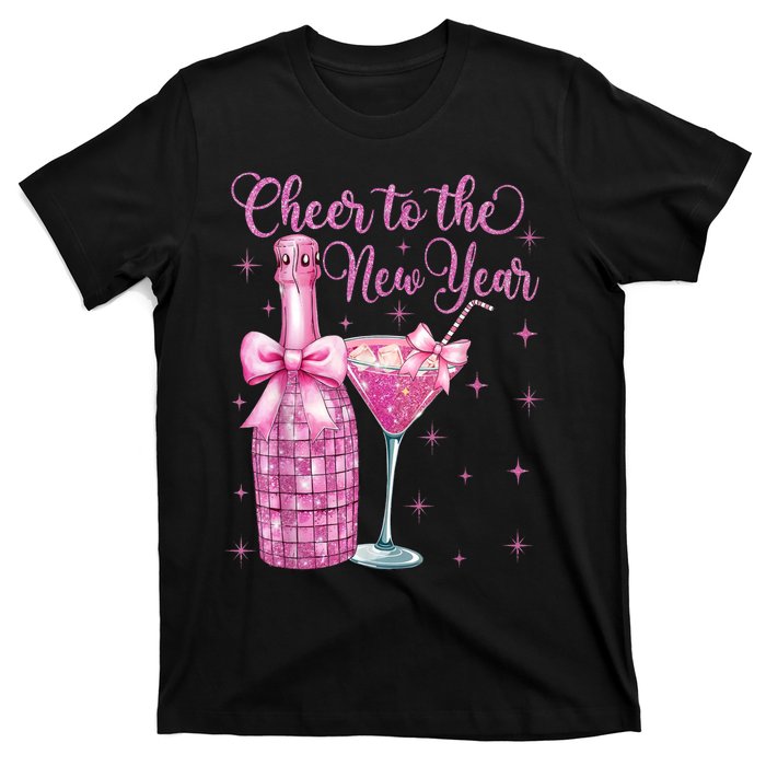 Cheer To The New Year Happy New Year 2025 Party T-Shirt