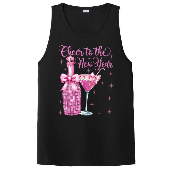 Cheer To The New Year Happy New Year 2025 Party PosiCharge Competitor Tank